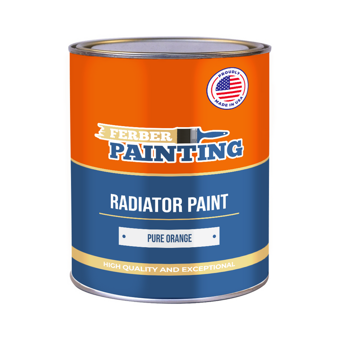 Pintura para radiadores Naranja puro