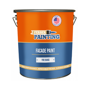 Pintura para fachada Naranja puro