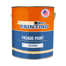 Pintura para fachada Naranja puro