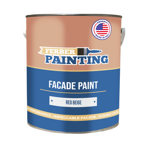 Pintura para fachada Rojo beige