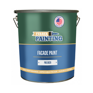 Pintura para fachada Verde pino