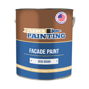 Pintura para fachada Beige marrón