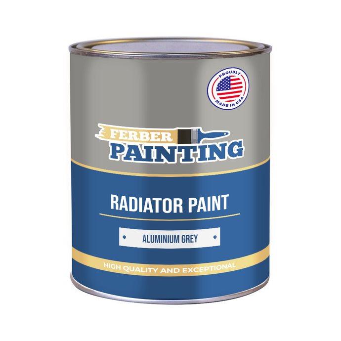 Pintura para radiadores Gris aluminio