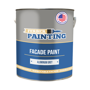 Pintura para fachada Gris aluminio